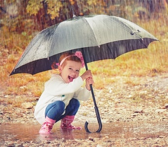 Essay on A Rainy Day in Hindi